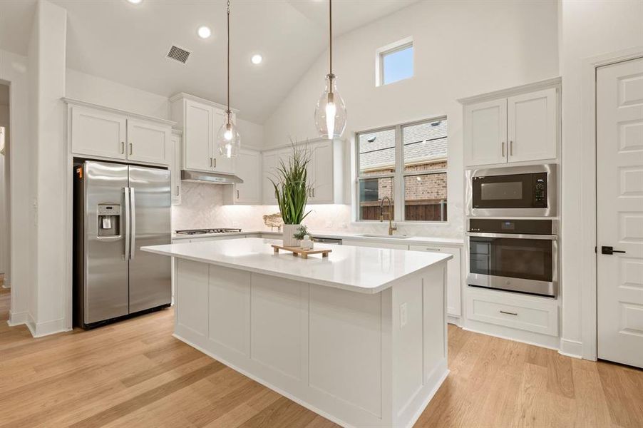 Furnished interior view inside a new home in Elements at Viridian - Garden Series, Arlington (Image 5).
