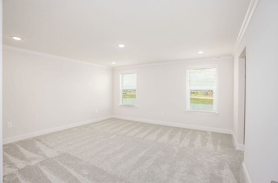 Representative unfurnished interior of a home built from the Carrington by Maronda Homes in Malabar Springs, Palm Bay (Image 29).