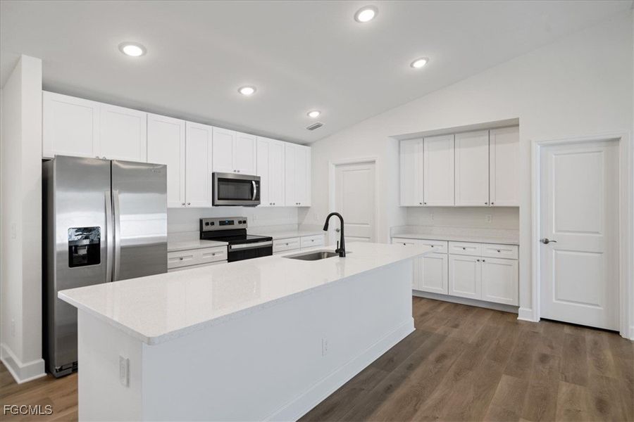 Furnished interior view inside a new home in Cape Coral, Cape Coral (Image 7). Furnished interior view inside a new home in Cape Coral, Cape Coral (Image 7).