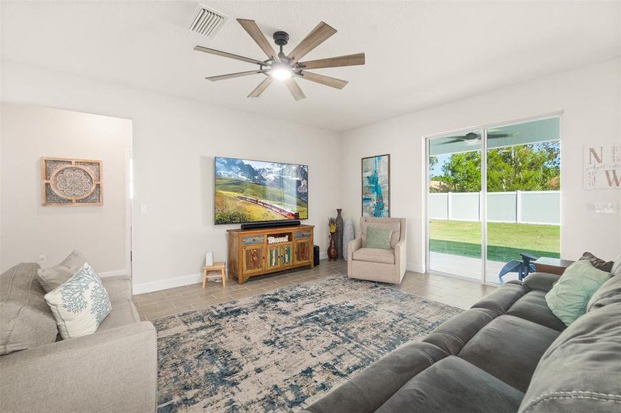 Furnished interior view inside a new home in , Palm Coast (Image 38).