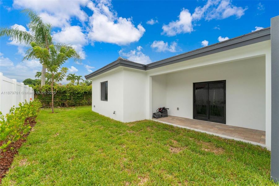 Front exterior of a new home in , Miami, FL, highlighting curb appeal (Image 1). Front exterior of a new home in , Miami, FL, highlighting curb appeal (Image 1).