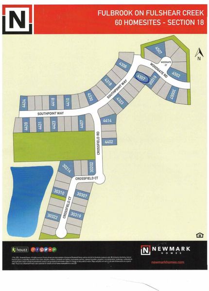 Image 13 of a home in Fulbrook on Fulshear Creek 60'.