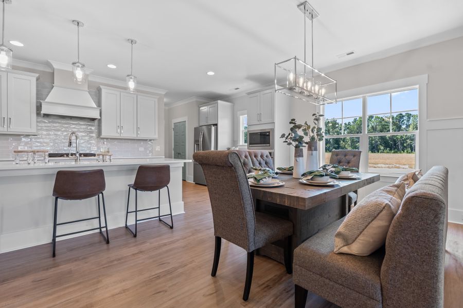 Representative furnished interior of a home built from the Scout by Bill Clark Homes in Sidbury Landing, Wilmington (Image 12).