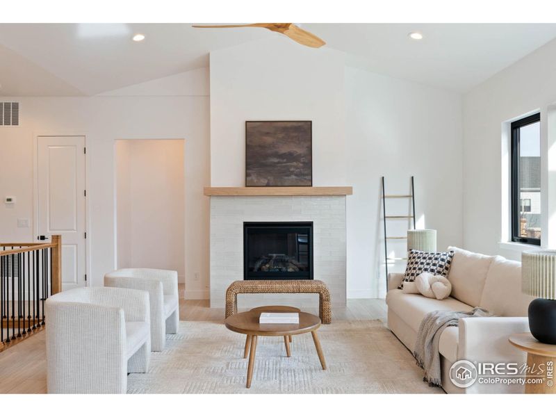 Furnished interior view inside a new home in Greenspire At Windsor Lake, Windsor (Image 5).