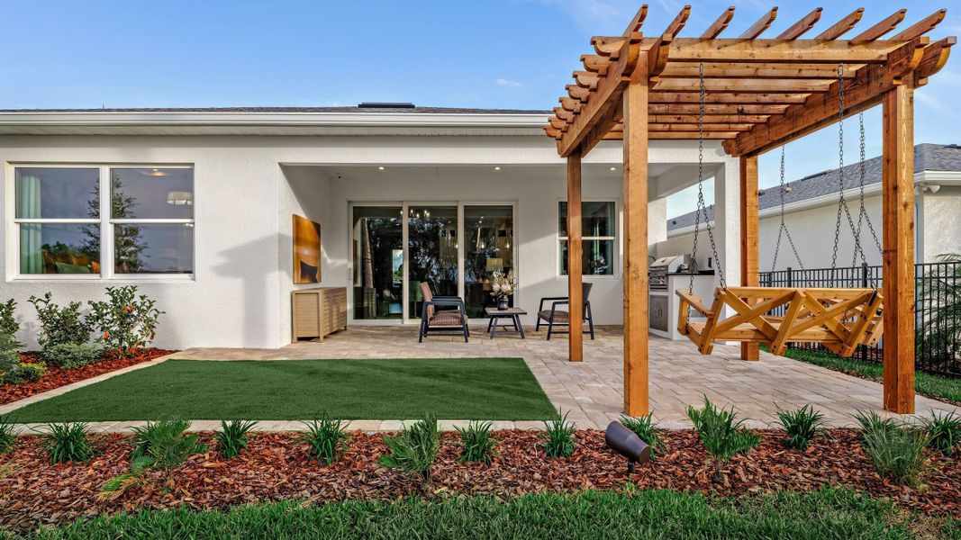 Lanai and Backyard Lanai and Backyard