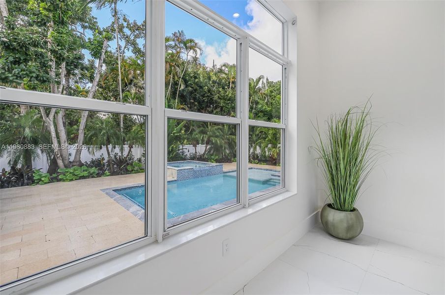 Exterior details and patio area of a home in , Biscayne Park (Image 29).
