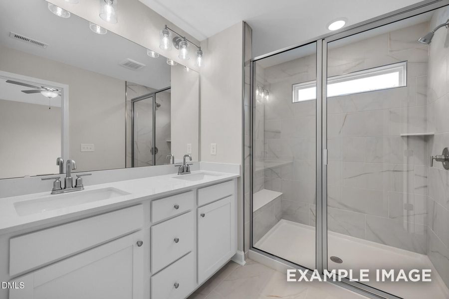Furnished interior view inside a new home in Camden Park, Knightdale (Image 17).