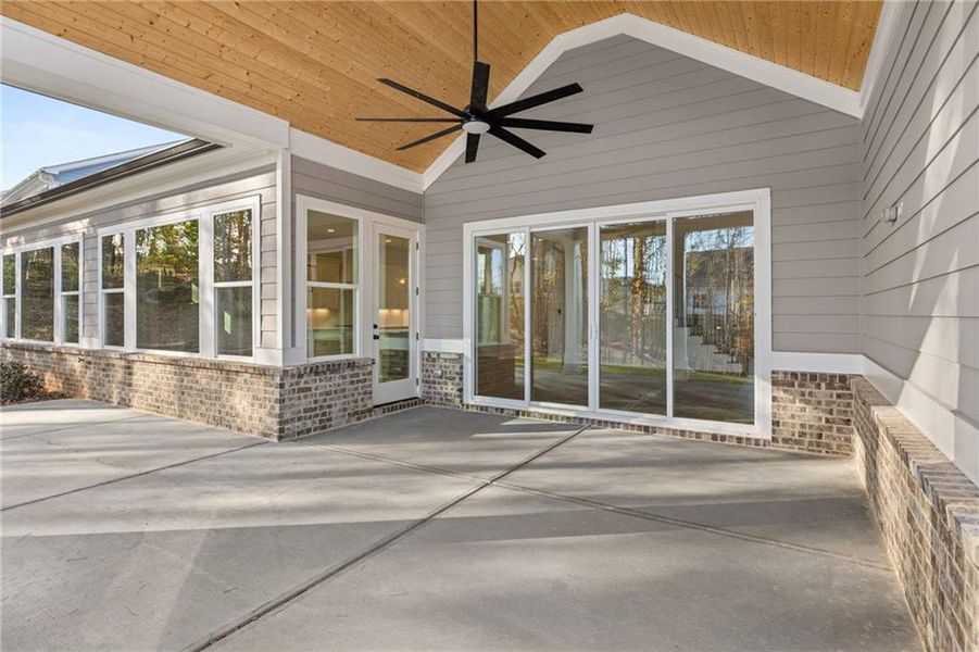 Exterior details and patio area of a home in , Jefferson (Image 36).