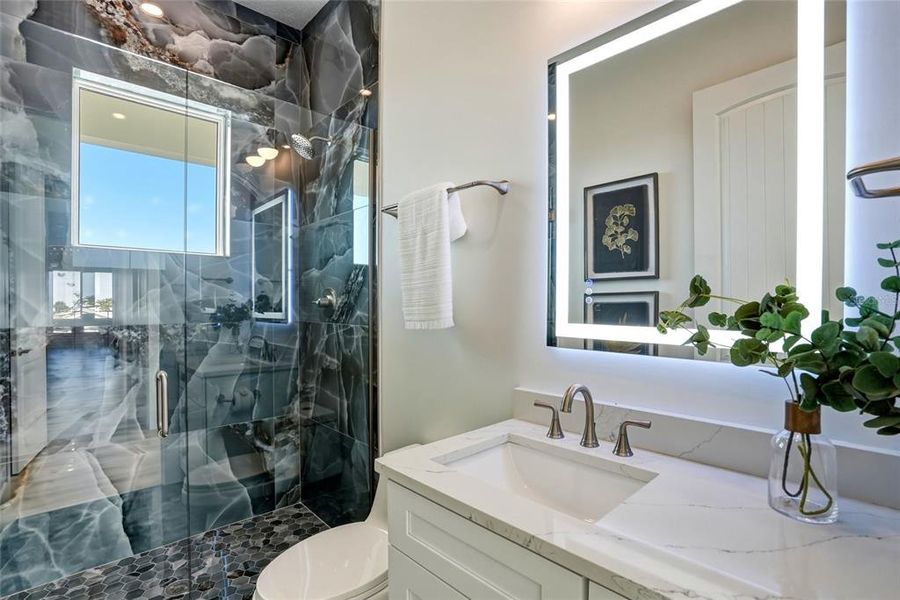 Furnished interior view inside a new home in , Madeira Beach (Image 14).