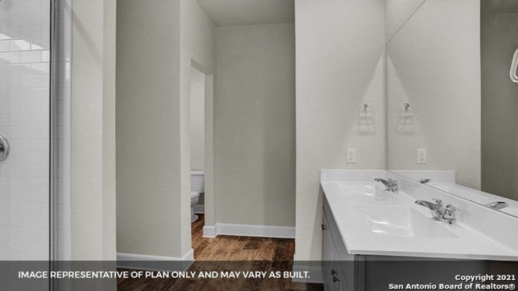 Close-up of interior finishes inside a home in Arroyo Ranch, Seguin (Image 6).