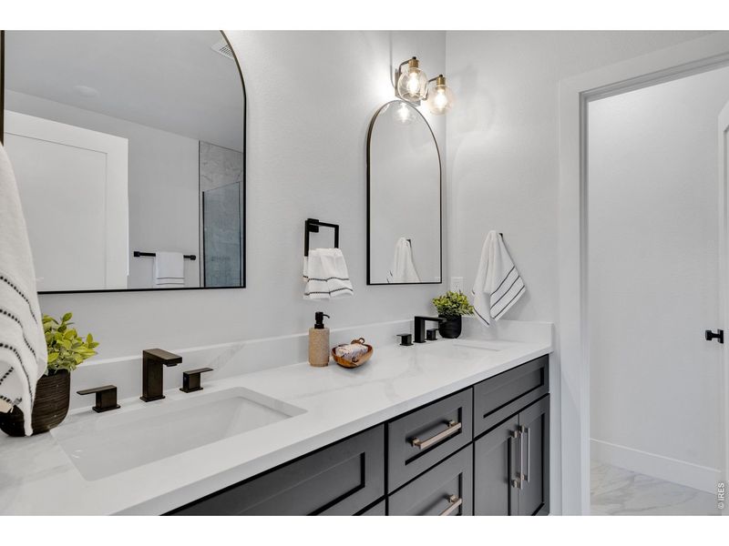 Furnished interior view inside a new home in , Denver (Image 29).