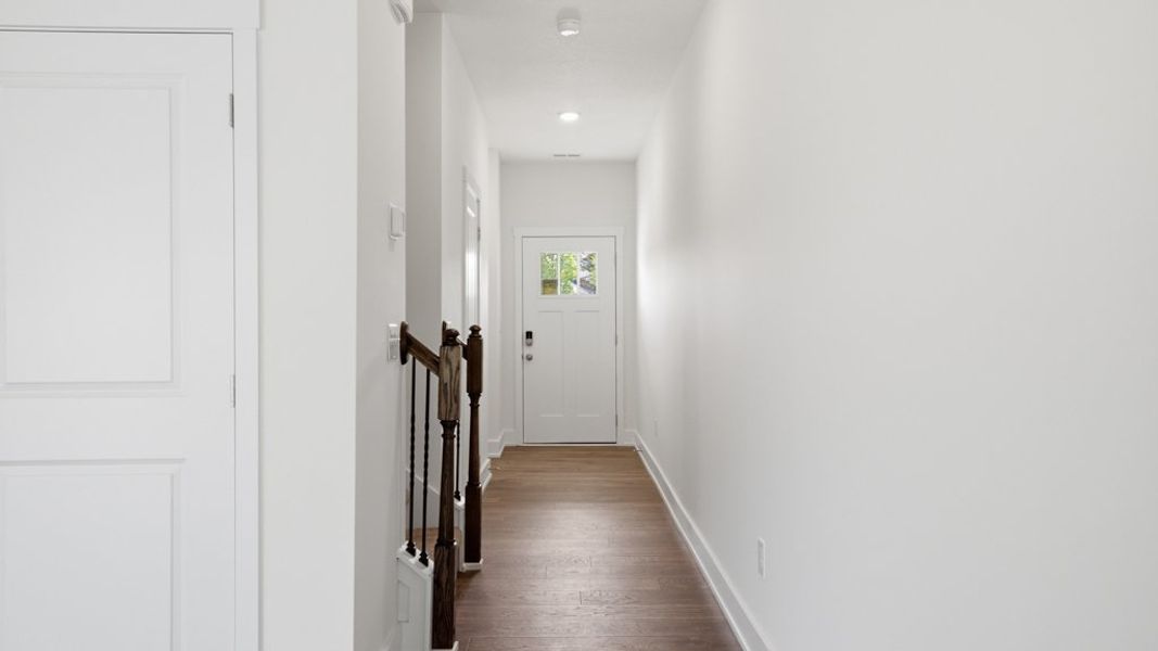 Spacious, unfurnished interior of a new home in Macon Townhomes, Seymour (Image 12). Spacious, unfurnished interior of a new home in Macon Townhomes, Seymour (Image 12).
