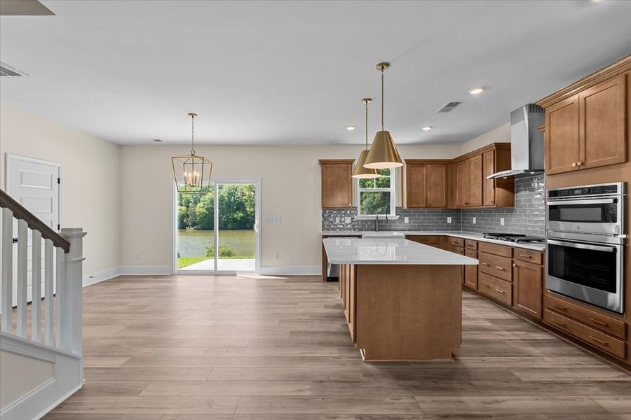 Furnished interior view inside a new home in Hanes Lake, Winston-Salem (Image 7).