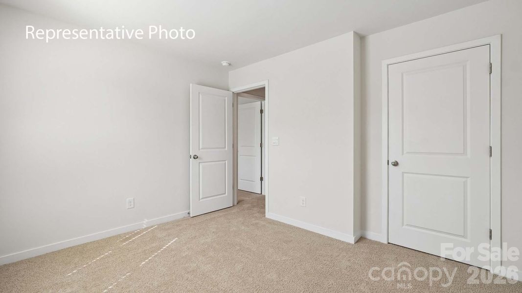 Spacious, unfurnished interior of a new home in Secrest Commons, Monroe (Image 13).