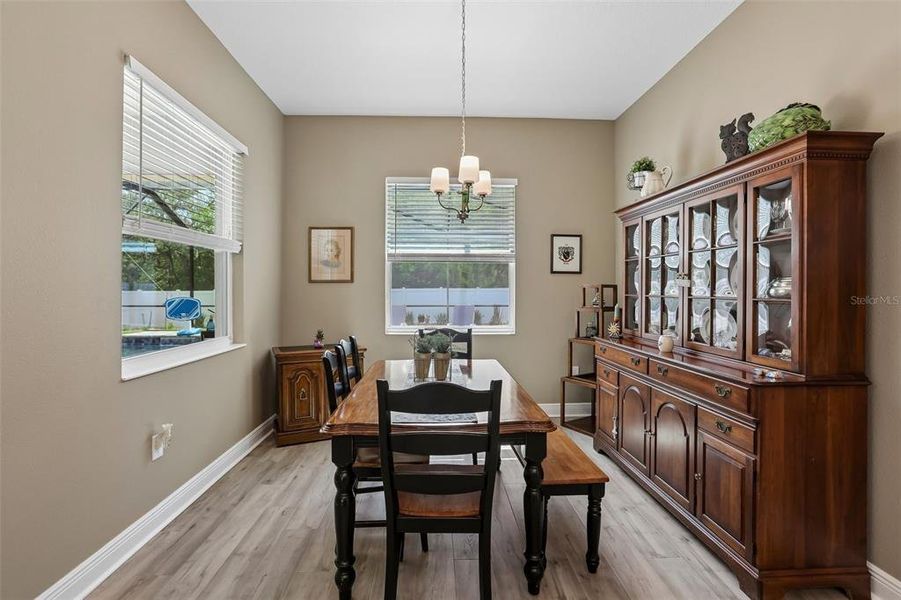 Furnished interior view inside a new home in Whiting Estates, Spring Hill (Image 7).