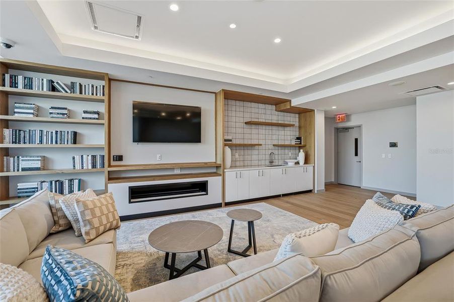 Furnished interior view inside a new home in , St. Petersburg (Image 13).