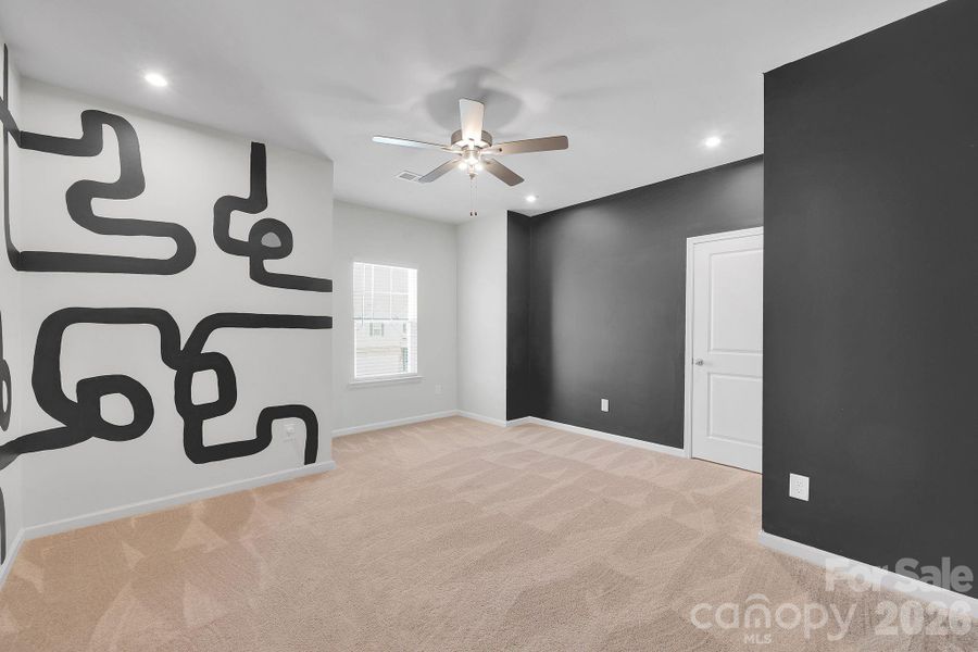 Spacious, unfurnished interior of a new home in Clairmont, Charlotte (Image 23). Spacious, unfurnished interior of a new home in Clairmont, Charlotte (Image 23).