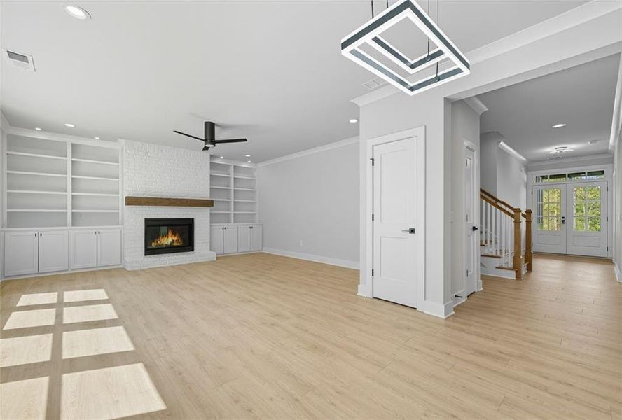 Spacious, unfurnished interior of a new home in , Dawsonville (Image 16).