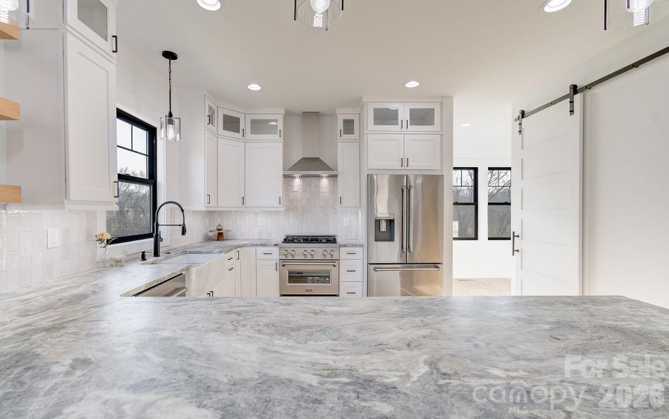 Furnished interior view inside a new home in , Hendersonville (Image 16).