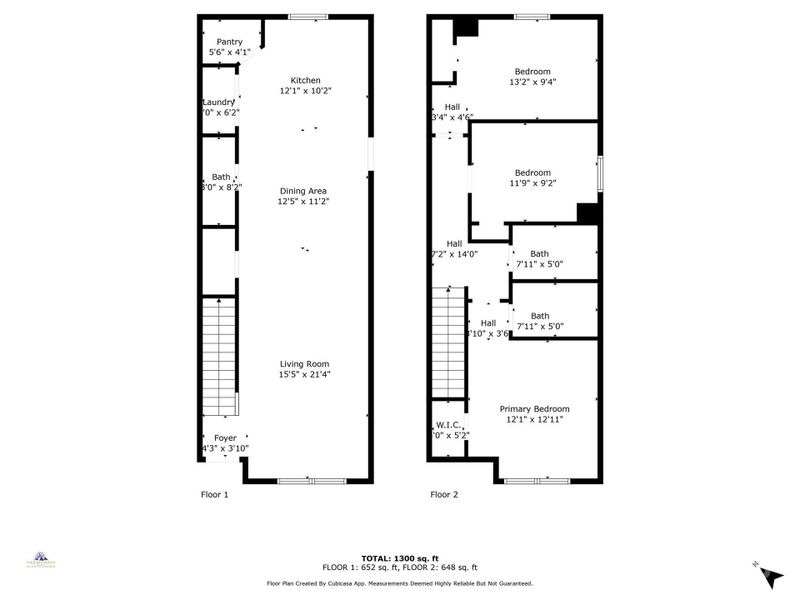 2D floor plan layout of this home in , Hickory, NC (Image 2).