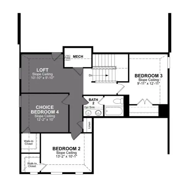 2D floor plan layout of this home in Lake Pointe, Little Elm, TX (Image 4). 2D floor plan layout of this home in Lake Pointe, Little Elm, TX (Image 4).