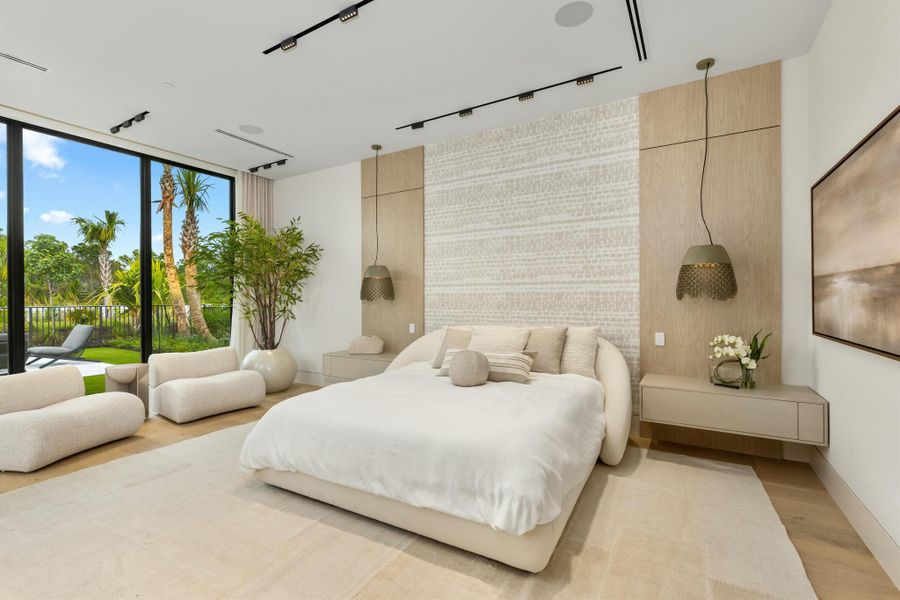 Furnished interior view inside a new home in , Palm Beach Gardens (Image 7). Furnished interior view inside a new home in , Palm Beach Gardens (Image 7).