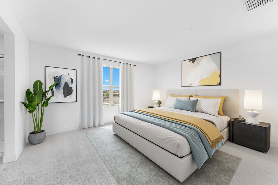 Furnished interior view inside a new home in Artisan at Asante Vista Collection, Surprise (Image 8).