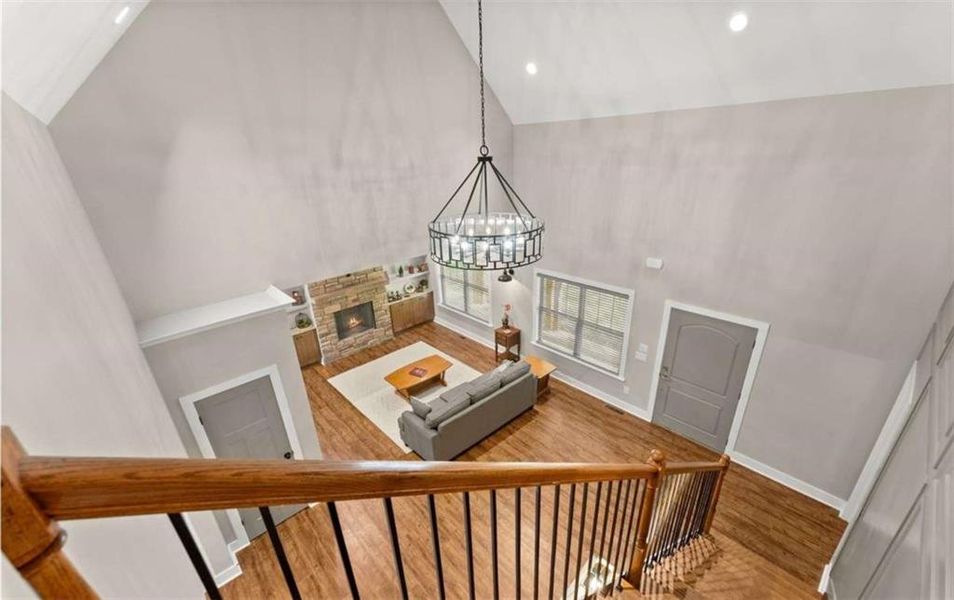 Furnished interior view inside a new home in , Cleveland (Image 25).