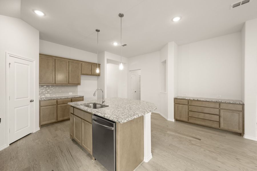 Furnished interior view inside a new home in Silo Mills, Joshua (Image 8).