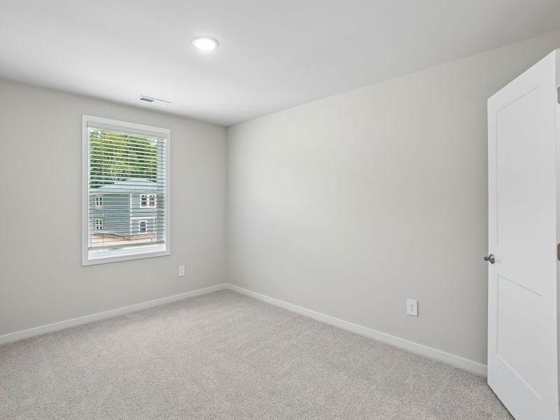 Spacious, unfurnished interior of a new home in The Heritage at Buffaloe Reserve, Raleigh (Image 19). Spacious, unfurnished interior of a new home in The Heritage at Buffaloe Reserve, Raleigh (Image 19).