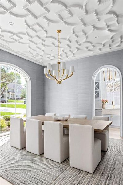 Furnished interior view inside a new home in , Dallas (Image 9). Furnished interior view inside a new home in , Dallas (Image 9).