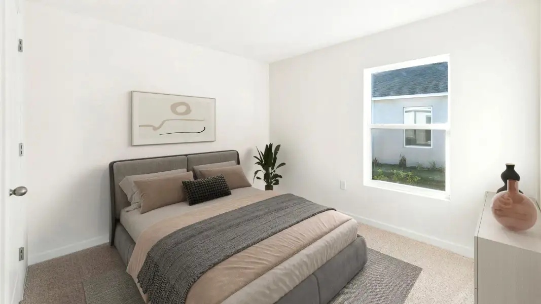Furnished interior view inside a new home in Sunside at Ormond Station, Ormond Beach (Image 11).