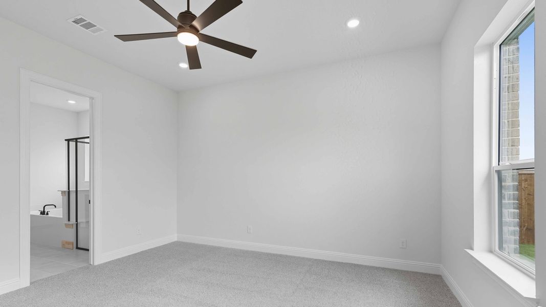 Representative unfurnished interior of a home built from the BEAUX by D.R. Horton in Clearview Ranch, Royse City (Image 29). Representative unfurnished interior of a home built from the BEAUX by D.R. Horton in Clearview Ranch, Royse City (Image 29).