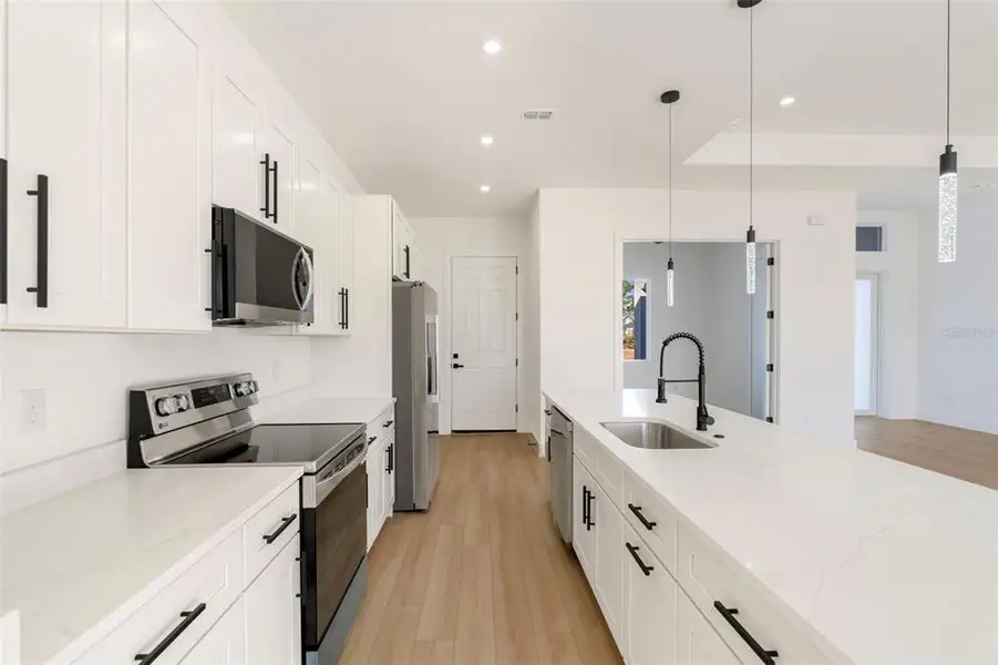 Furnished interior view inside a new home in , Placida (Image 8).