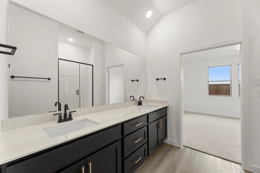 Primary Bathroom Representative Photo featuring the Noir Collection