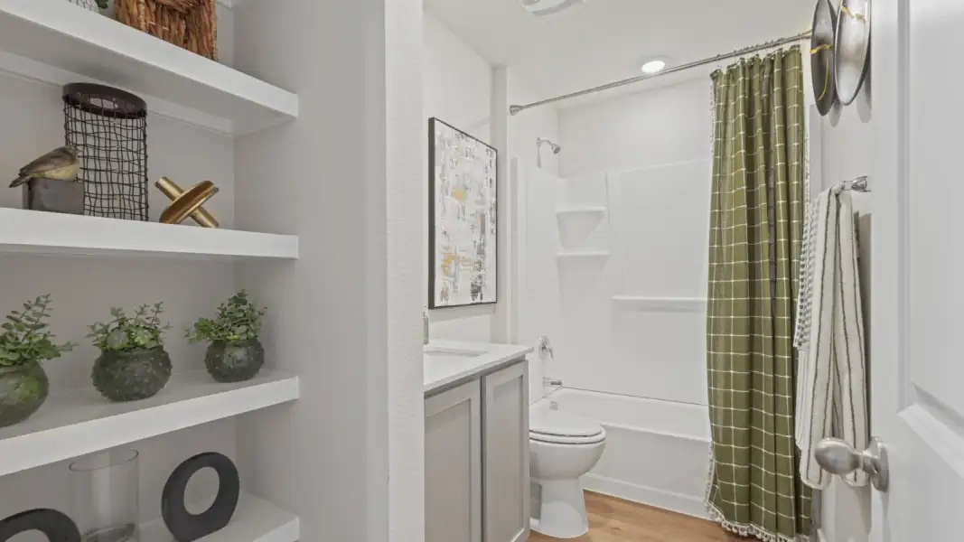 Furnished interior view inside a new home in Portland Village, Portland (Image 18).