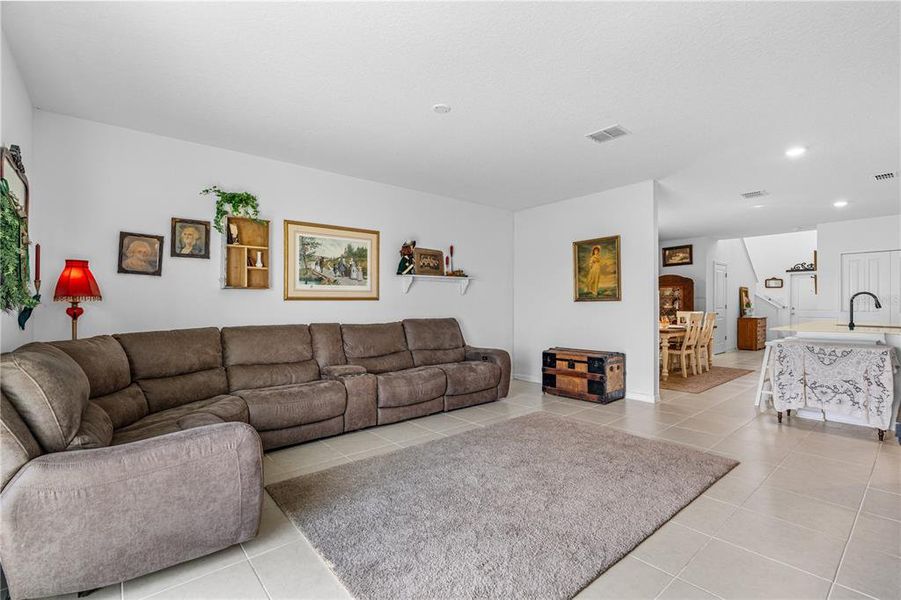 Furnished interior view inside a new home in Preserve at LPGA, Daytona Beach (Image 17).