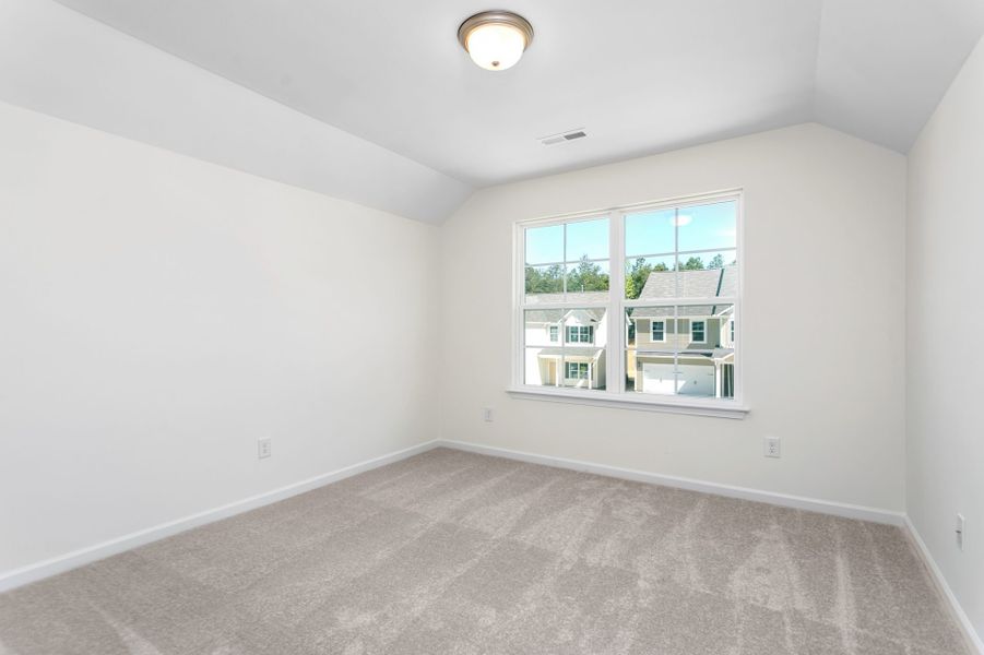 Representative unfurnished interior of a home built from the Fairfield by Keystone Homes NC in Royal Pines, Trinity (Image 35).
