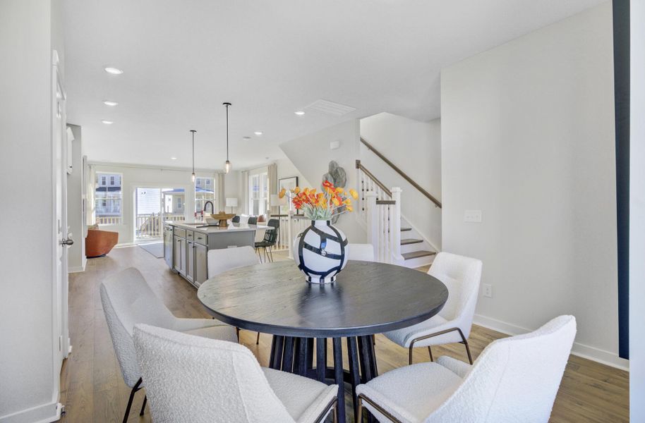 Furnished interior view inside a new home in , Johns Island (Image 12).