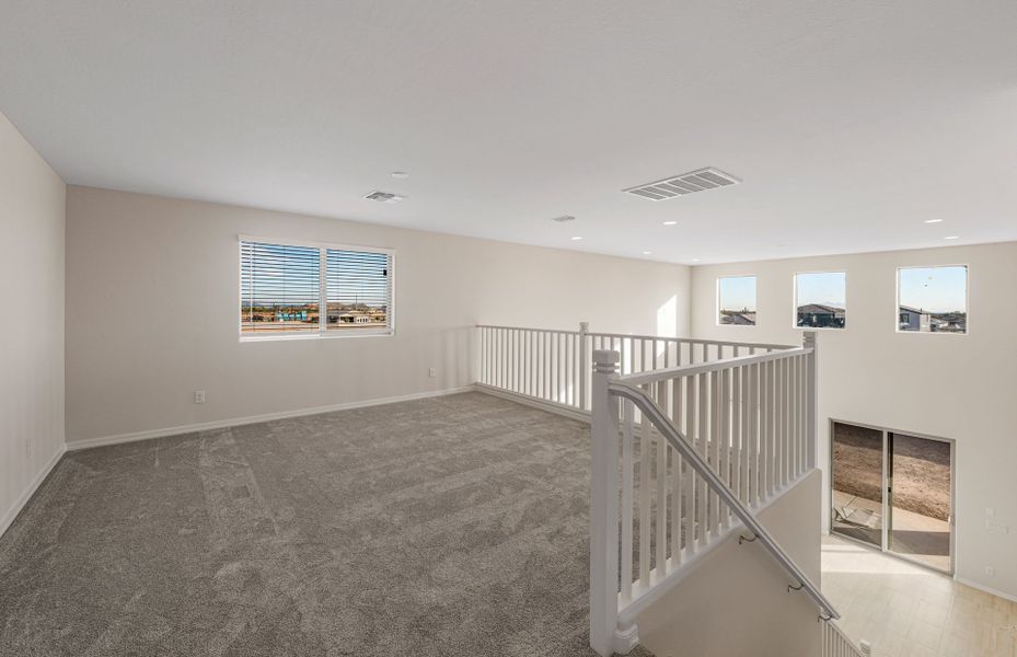 Spacious, unfurnished interior of a new home in Visara, Surprise (Image 18). Spacious, unfurnished interior of a new home in Visara, Surprise (Image 18).