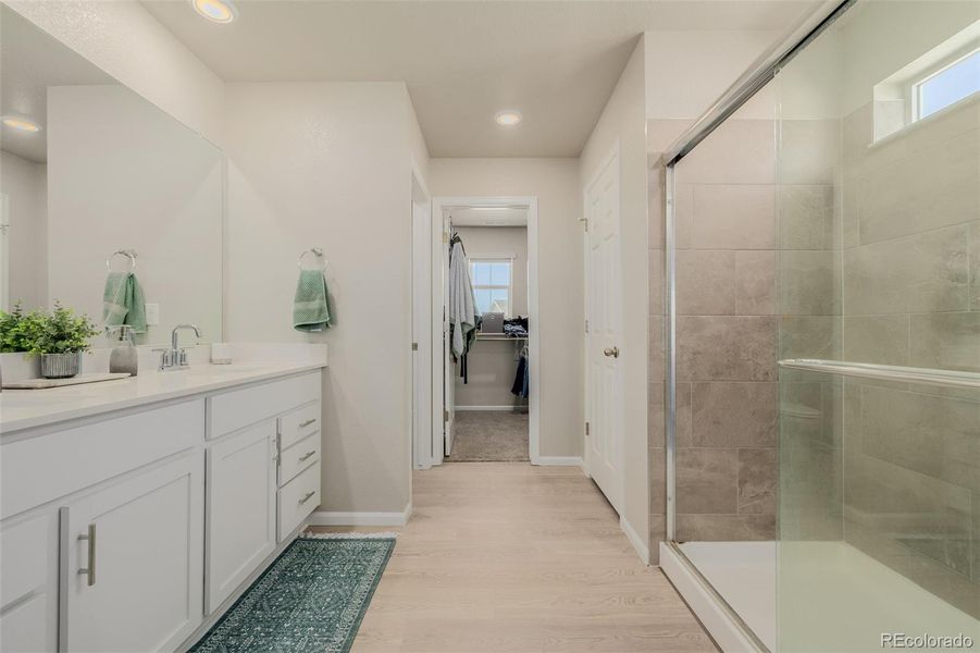 Furnished interior view inside a new home in , Peyton (Image 38).