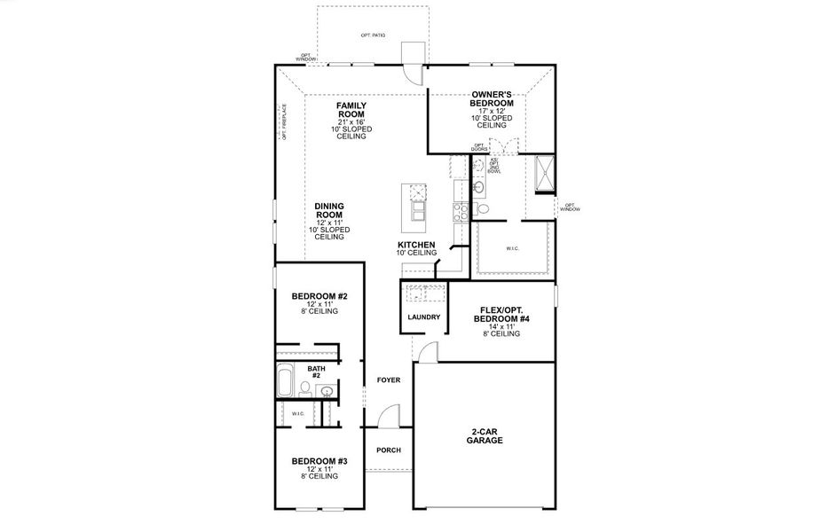 2D floor plan layout of this home in Sanderos, Fort Worth, TX (Image 4). 2D floor plan layout of this home in Sanderos, Fort Worth, TX (Image 4).