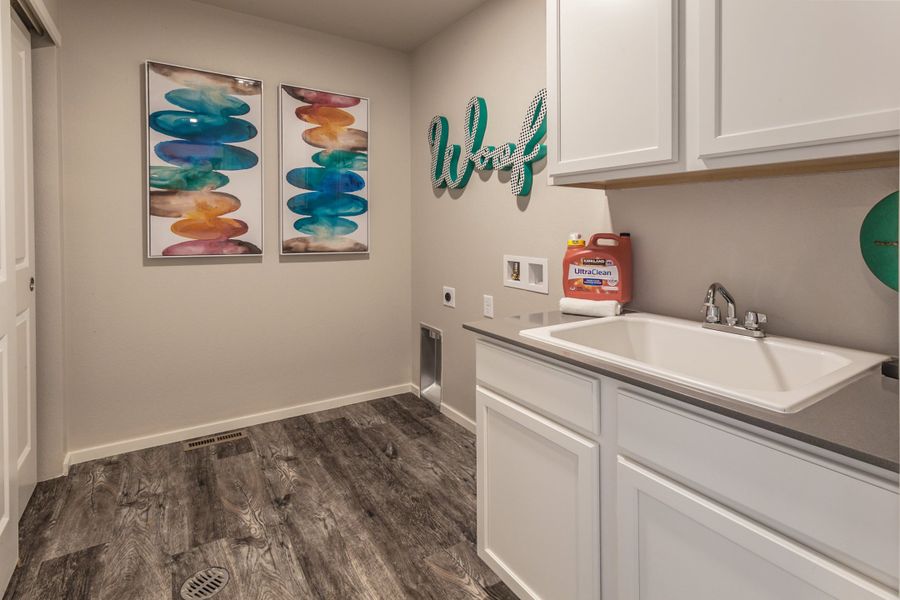 Representative furnished interior of a home built from the Rowling by Hartford Homes in Trailside, Timnath (Image 59).
