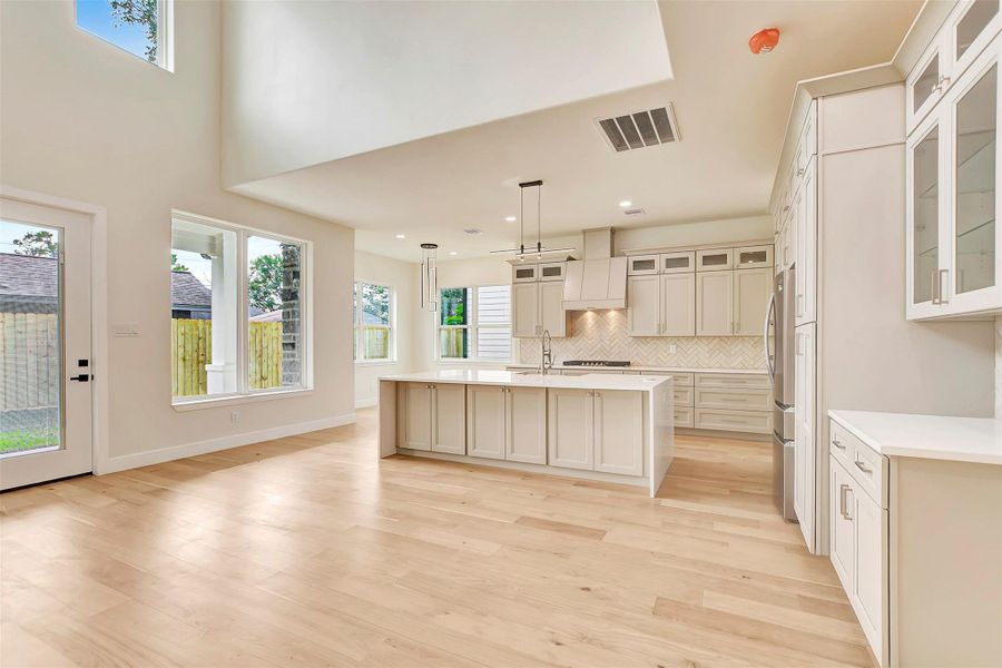 Furnished interior view inside a new home in , Houston (Image 14). Furnished interior view inside a new home in , Houston (Image 14).