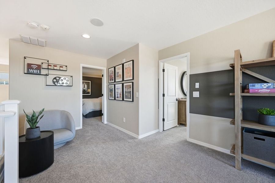 Furnished interior view inside a new home in La Mira, Mesa (Image 19). Furnished interior view inside a new home in La Mira, Mesa (Image 19).