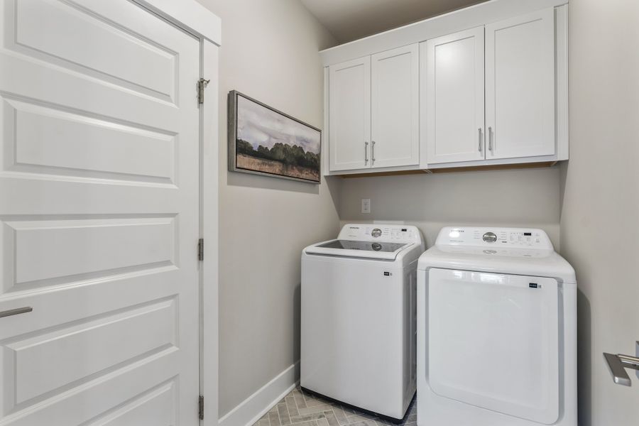 Representative furnished interior of a home built from the Whitmore by Hunter Quinn Homes in South Park, Piedmont (Image 15).