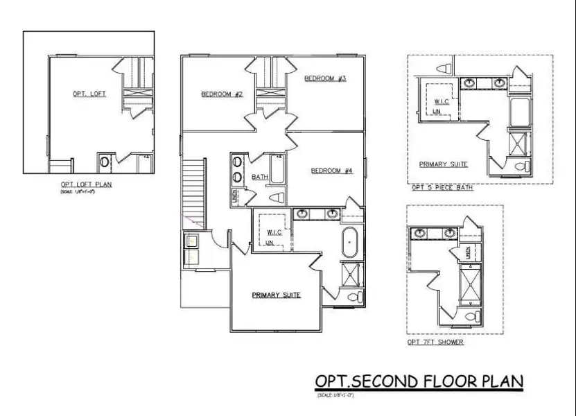 2D floor plan layout of this home in Crossvine Village, LaGrange, GA (Image 3).