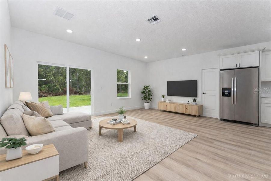 Furnished interior view inside a new home in , Citrus Springs (Image 7). Furnished interior view inside a new home in , Citrus Springs (Image 7).