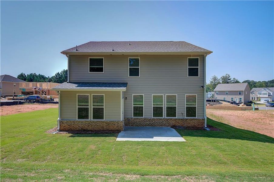 Exterior details and patio area of a home in Westminster, Covington (Image 3).