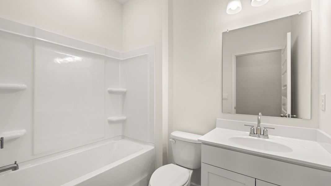 Representative furnished interior of a home built from the Hampshire by D.R. Horton in The Gates at Pates Creek, Hampton (Image 11). Representative furnished interior of a home built from the Hampshire by D.R. Horton in The Gates at Pates Creek, Hampton (Image 11).